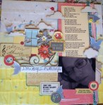Tracy's Scrapbook Page